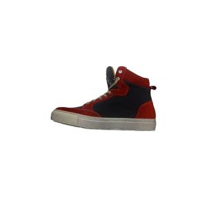 2021039-rgr-armoured-leather-canvas-motorcycle-trainers-for-women-helstons-maya-red-gray