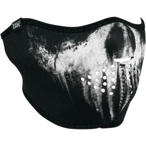 wnfm409h-half-face-motorcycle-balaclava-zan-headgear-neoprene-s-black-white-one-size
