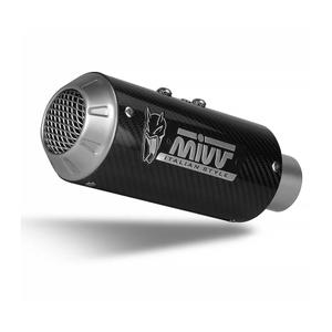 1106512-carbon-stainless-steel-motorcycle-silencer-mivv-mk3-honda-cb125r-black-one-size