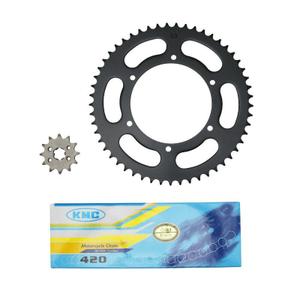 148191-chain-kit-p2r-derbi-50-gpr-2004-2005-nude-420-black-one-size