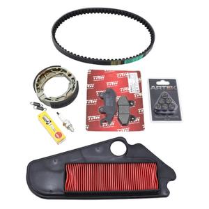 33136-pack-of-6-maintenance-kits-p2r-kymco-50-agility-4t-12-pouces-2006-multicolour-one-size