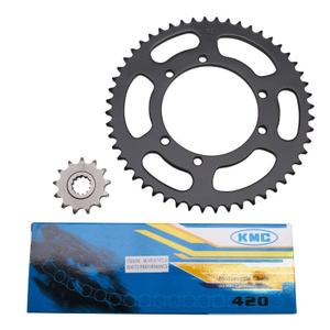972-chain-kit-p2r-peugeot-50-xp6-sm-1996-2001-420-black-one-size
