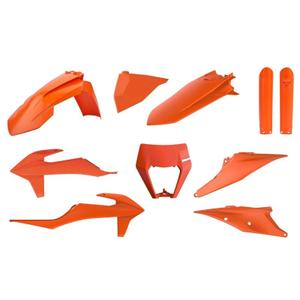 202021-pack-of-10-plastic-body-car-kits-polisport-enduro-ktm-250-300-exc-250-350-450-500-exc-f-250-300-xc-w-250-300-xcf-w-2020-ktm-orange-ktm-one-size