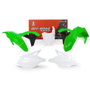 rkitkxfoem519-plastic-fairing-kit-for-motorcycle-racetech-kawasaki-x7-green-one-size