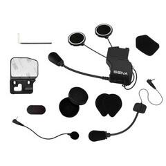 sena-sc-a0315-complete-mounting-bracket-and-microphone-sena-20s-30k-et-50s-hp-black-one-size